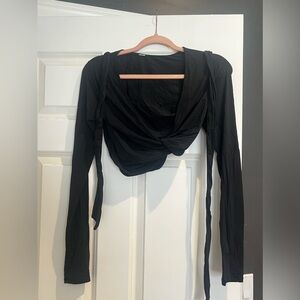Alo Yoga wrap top